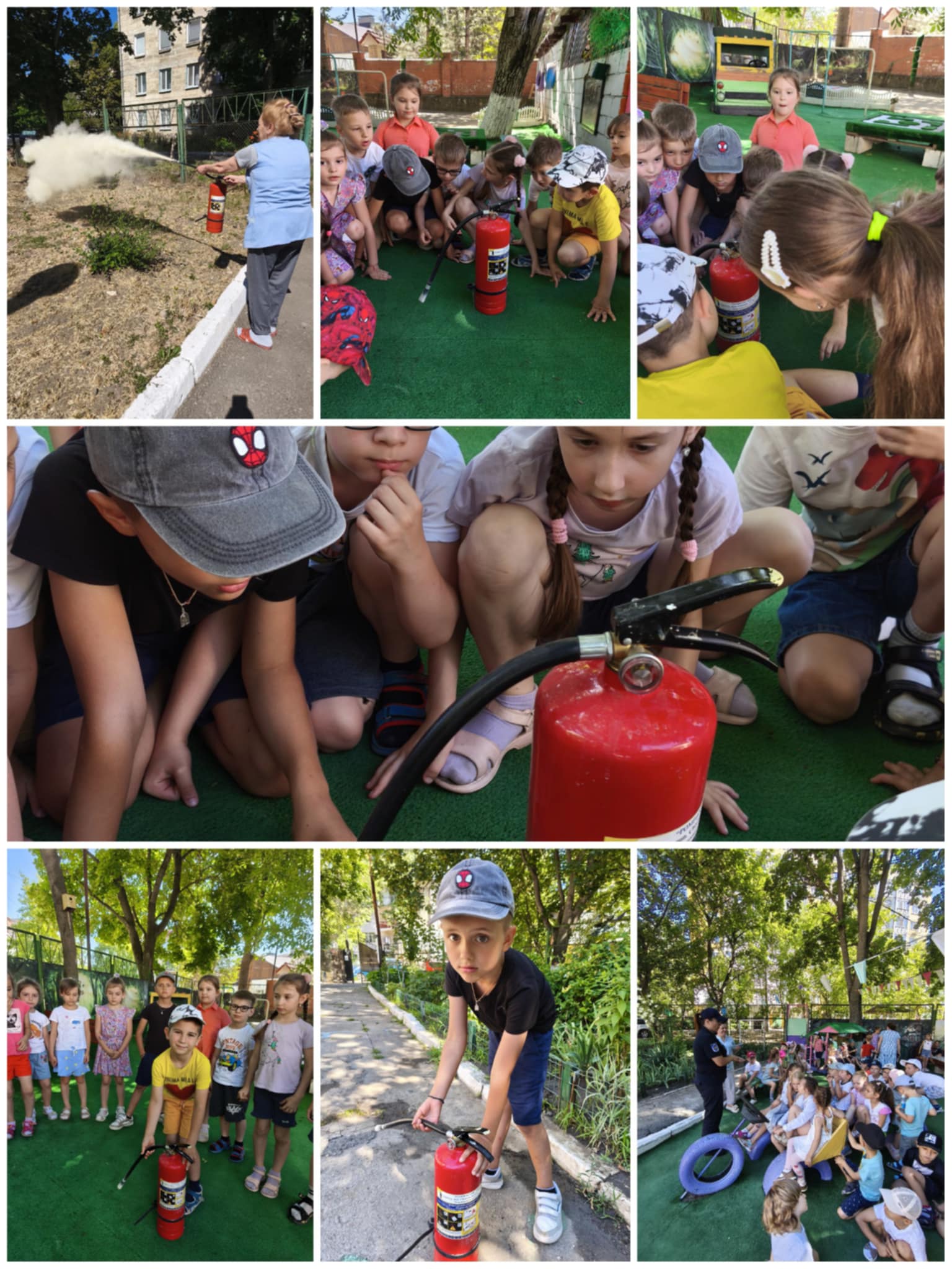 Activitate de instruire cu privire la incendii, ce este o componentă esențială a măsurilor de siguranță în orice situație de urgență.